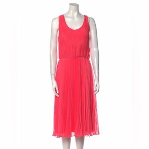 Alice + Olivia Pink Sleeveless Dress Size Large